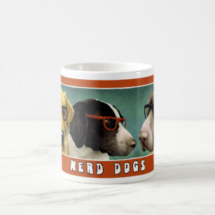 Nerd-Hunde Kaffeetasse