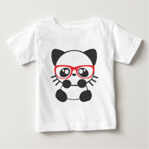 Nerd-Katze Baby T-shirt