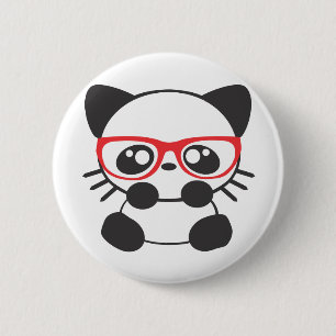 Nerd-Katze Button