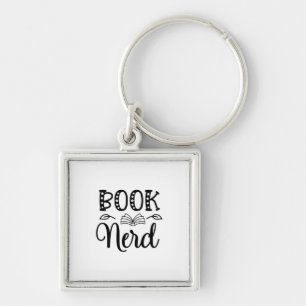 Nerd lesen schlüsselanhänger