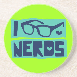 Nerd-Liebe Untersetzer