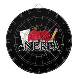 Nerd - Logo Dartscheibe