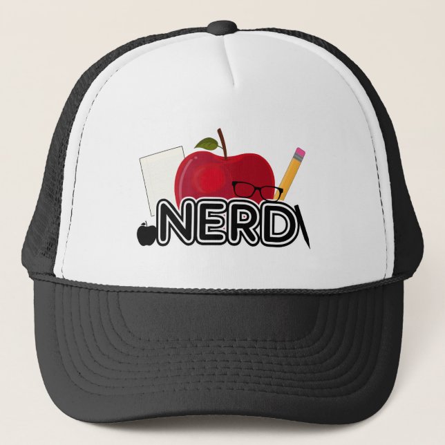 Nerd - Logo Truckerkappe (Vorderseite)