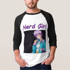 Nerd Mädchen  T-Shirt