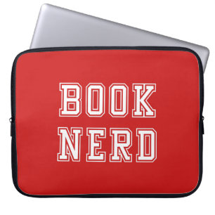 Nerd mit bearbeitbarer Farbe im Stil Laptopschutzhülle