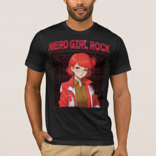 Nerd Rock Mädchen T-Shirt