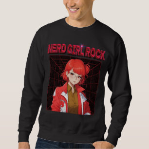 Nerd Rock Mädchen T-Shirt Sweatshirt
