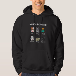 Nerd Routine Bookworm Hoodie