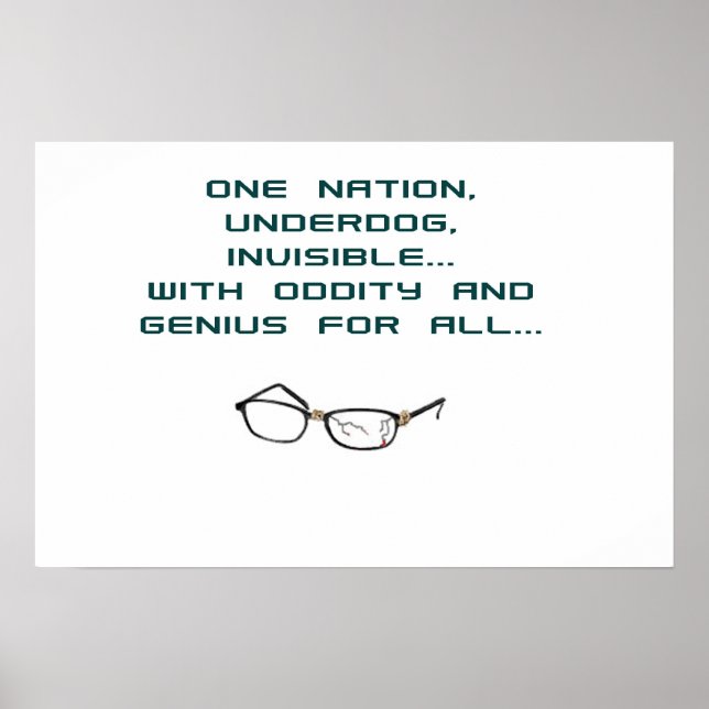 Nerd Salute Poster (Vorne)