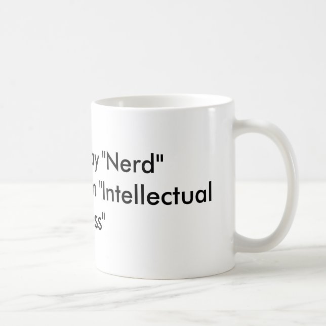 Nerd-Tasse Kaffeetasse (Rechts)