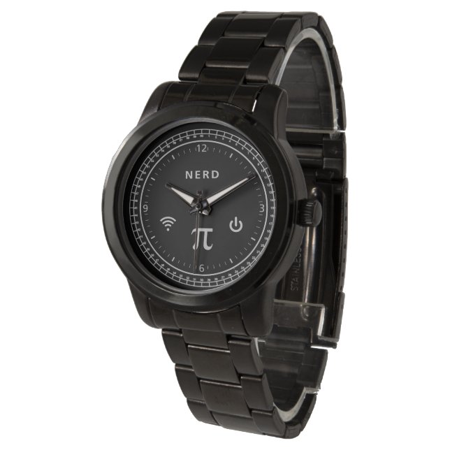 Nerd Ultimate Armbanduhr (Schrägansicht)