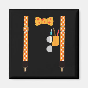 Nerd und griechisches Halloween-Kostüm Magnet