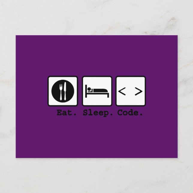 Nerd Wear Postkarte (Vorderseite)