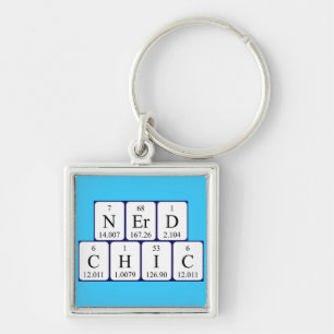 NerdChic Periodenschlüsselwort Schlüsselanhänger