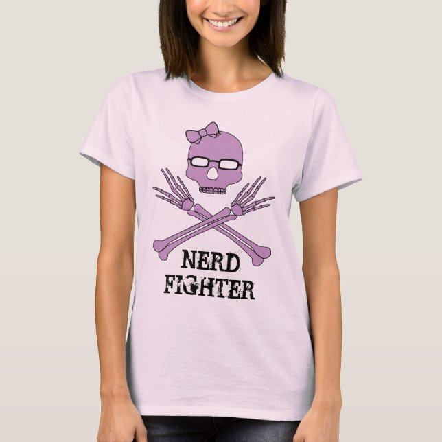 Nerdfighter mit Bogen T-Shirt (Vorderseite)