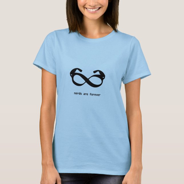 Nerdglas-Damen-T - Shirt (Vorderseite)