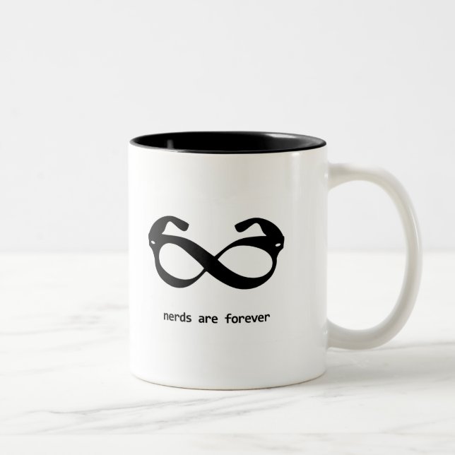 Nerdgläser Zweifarbige Tasse (Rechts)