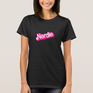 Nerdie Cool Nerd Geek Science Teacher Women Girl T-Shirt