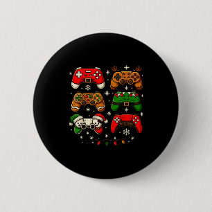 Nerdiges Weihnachts-Shirt für Jungen Männer, Xmas  Button