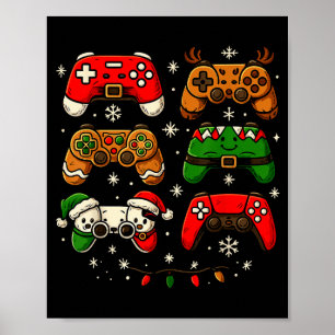 Nerdiges Weihnachts-Shirt für Jungen Männer, Xmas Poster