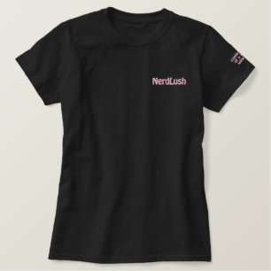 NerdLush-Polo Besticktes T-Shirt