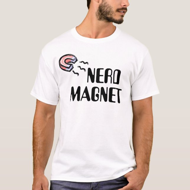 Nerdmagnet T-Shirt (Vorderseite)