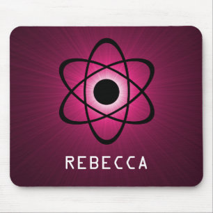 Nerdy Atomic Mousepad, rosa Mousepad