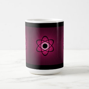 Nerdy Atomic Tasse, rosa Kaffeetasse