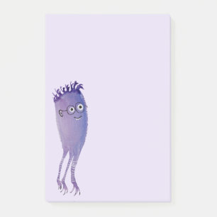 Nerdy Character Funny Niedlich Geek Post-it Klebezettel