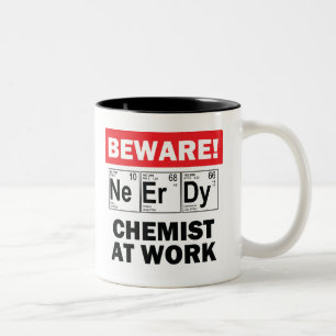 nerdy chimiste mug