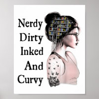 Nerdy Dirty Inked & Curvy Reading Liebt Tatto