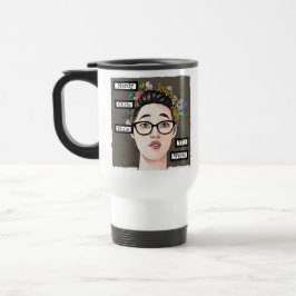 Nerdy Girls regieren die Welt Reisebecher