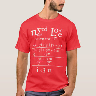 Nerdy Liebe T-Shirt