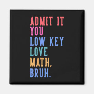 Nerdy Math gibt Ihnen die Liebe mit geringem Wert  Magnet
