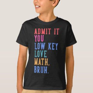 Nerdy Math gibt Ihnen die Liebe mit geringem Wert T-Shirt