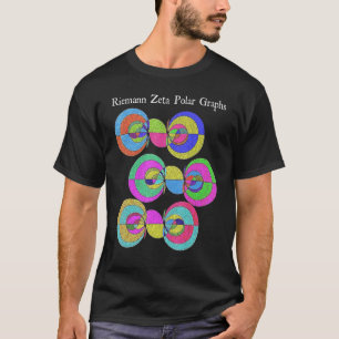 Nerdy Riemann Zeta Polar Graphs Math Analysis Teac T-Shirt
