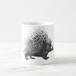 Nerdy Stachelschwein Kaffeetasse