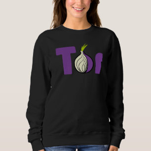 Nerdy TOR Onion Programmierer Hacker Informatik Sweatshirt