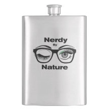 Nerdy von Nature Funny Geek Design mit Brille