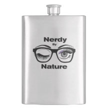Nerdy von Nature Funny Geek Design mit Brille