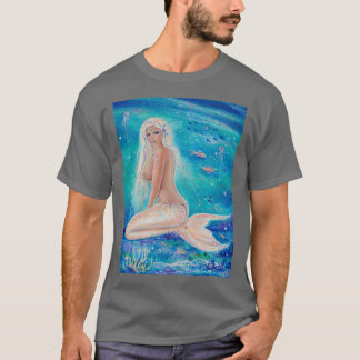 Nerea Mermaid Fantasy Art von Renee Lavoie T-Shirt