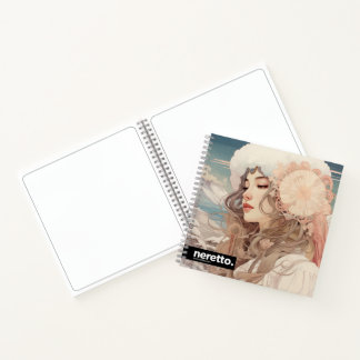 Neretto 8.5" x 8.5" SpiralNotebook Notizbuch