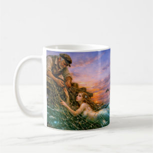 Nerithea und der moralische Fang - Fischermannot Kaffeetasse