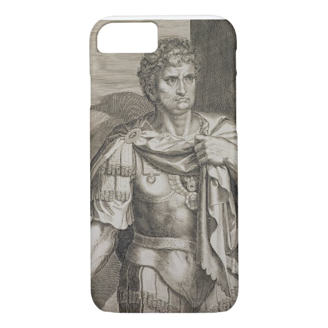 Nero Claudius Caesar Kaiser von ANZEIGE Roms 54-68 Case-Mate iPhone Hülle (Rückseite)