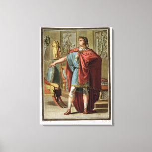 Nero, Kostüm für 'Britannicus Leinwanddruck