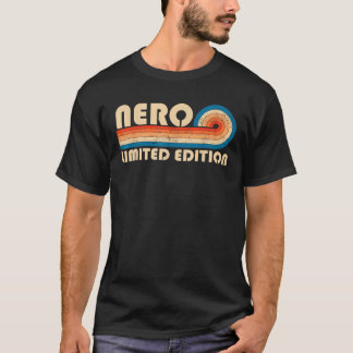 NERO Nachname Retro Vintag 80er 90er Geburtstagsre T-Shirt
