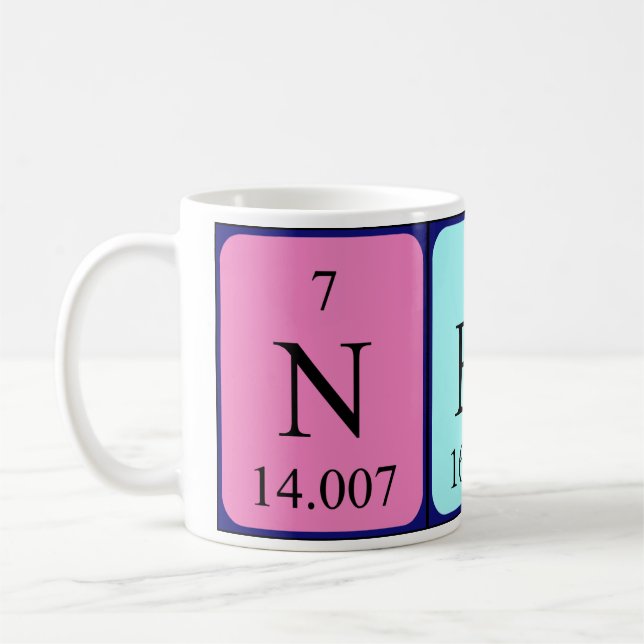 Nero Periodenname Tasse (Links)