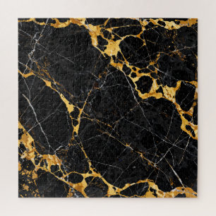Nero Portoro Luxus Schwarz Gold Marmor Design