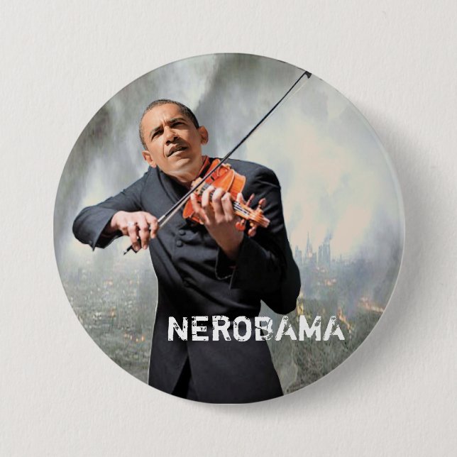 NEROBAMA BUTTON (Vorderseite)