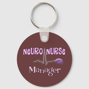 Nerven Krankenschwester-Manager-Geschenke Schlüsselanhänger